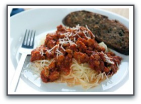 heart healthy dinners spaghetti squash