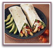 healthy lunch wraps