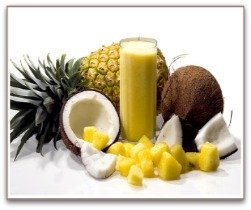 halthy smoothies pineapple